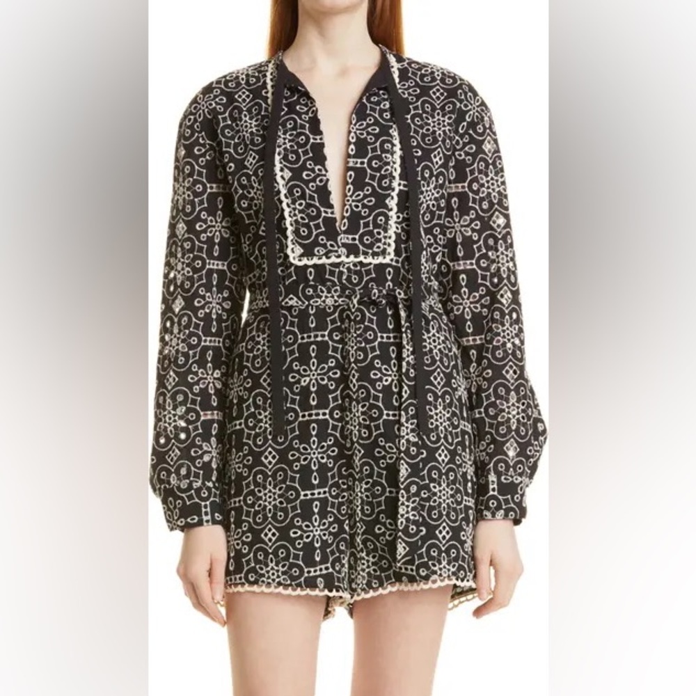 Nixie Organic Cotton Eyelet Romper
BAUM UND PFERDGARTEN